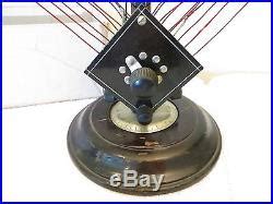 cloth or metal antennae box cid radio antique|antique radio antenna.